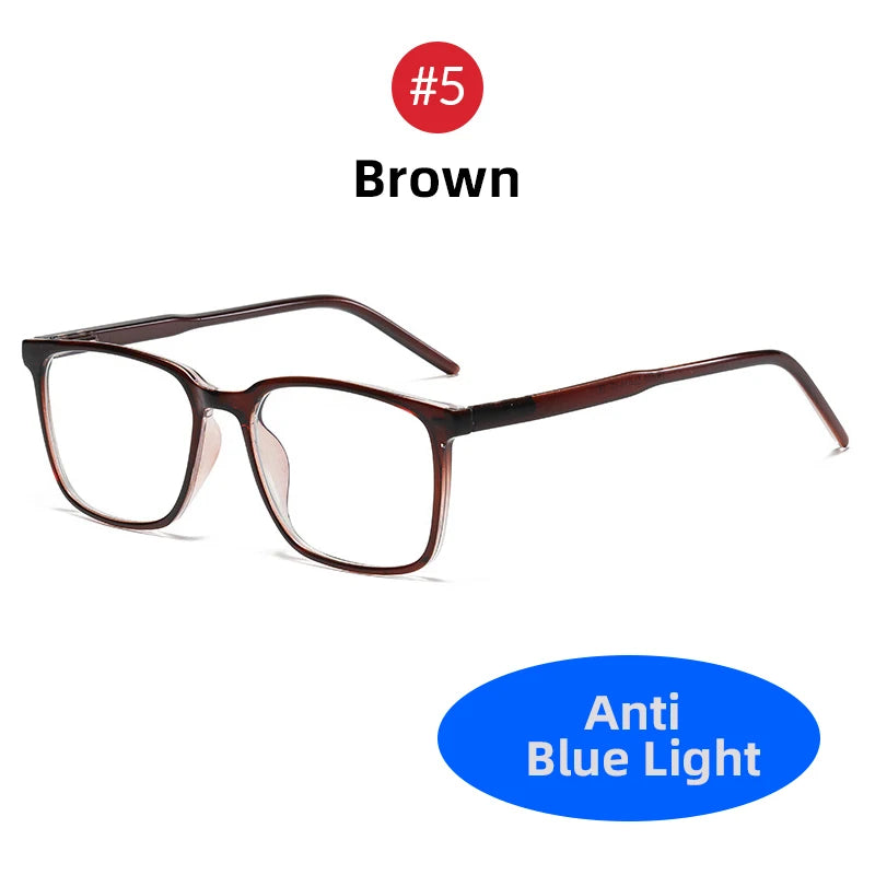 Lunettes anti-lumière bleue TR90 ultra-légères — 8 coloris
