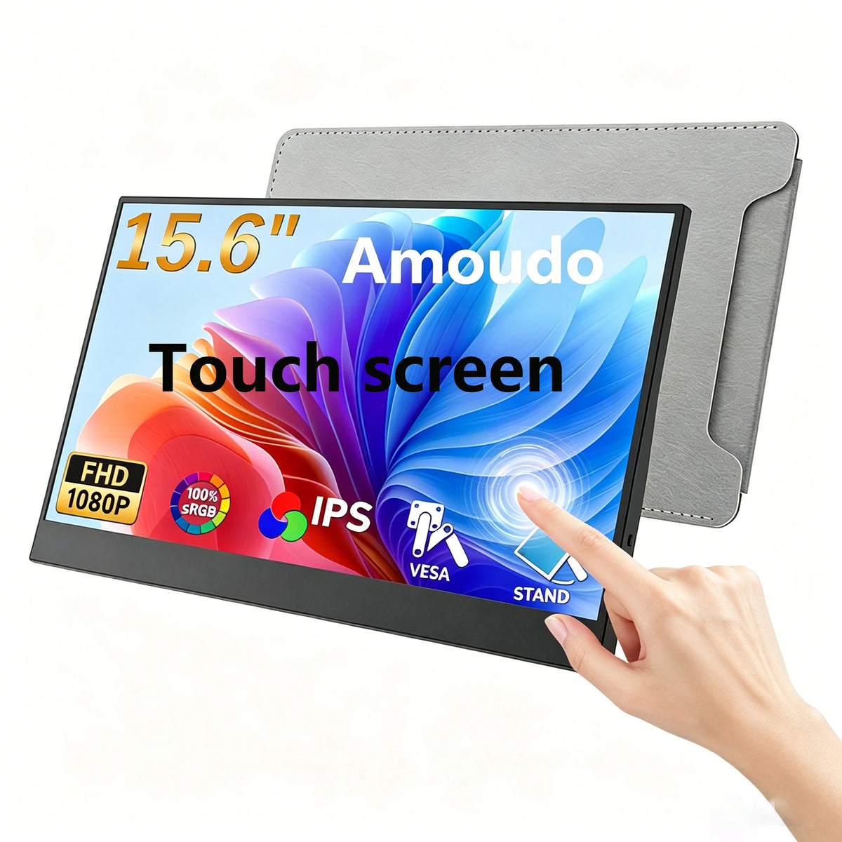 Moniteur portable 15,6" Full HD IPS — Amoudo