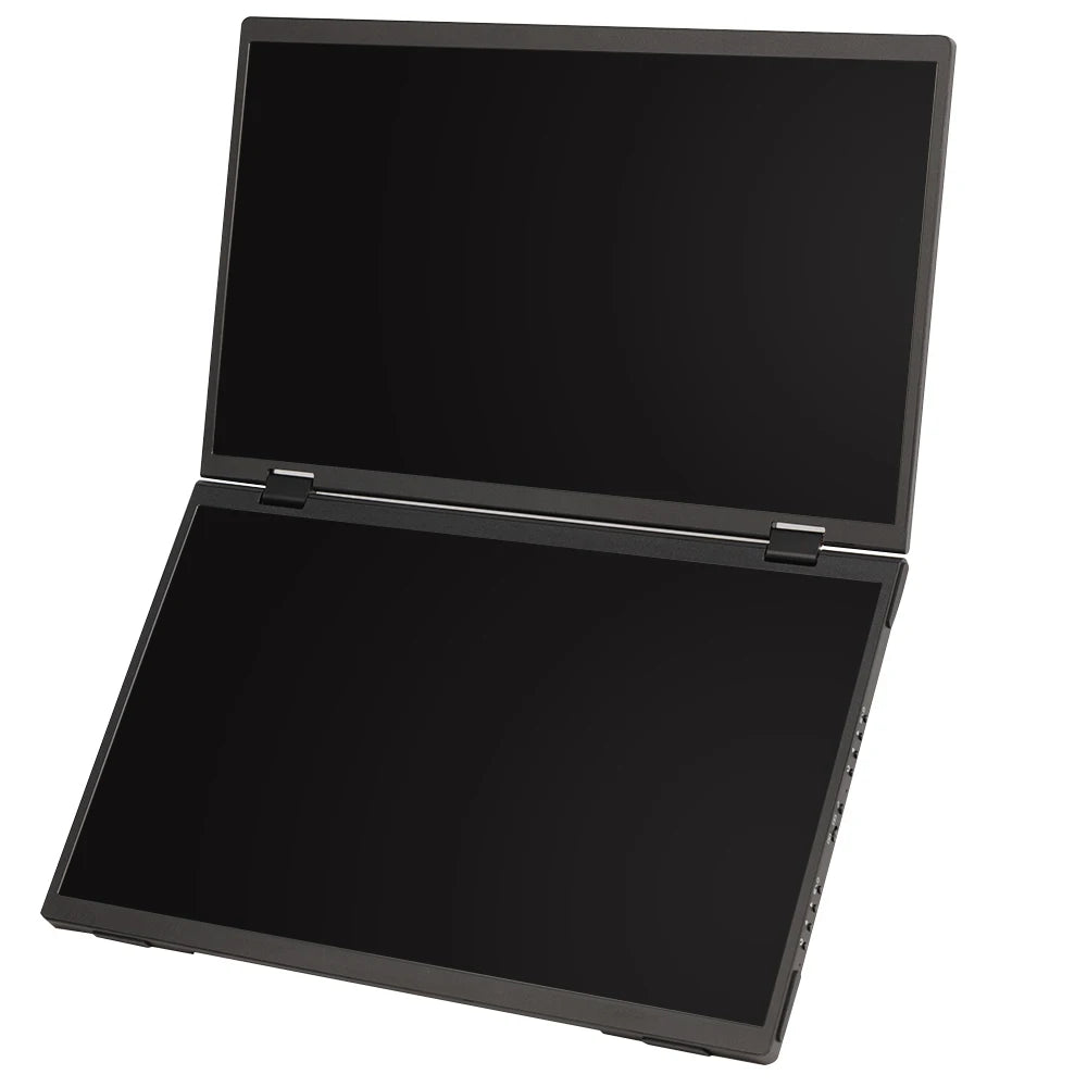 Double Écran Portable de Voyage UPERFECT 15.6" - Triple Écran Pliable Plug & Play pour Ordinateur Portable