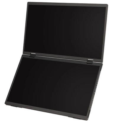 Double Écran Portable de Voyage UPERFECT 15.6" - Triple Écran Pliable Plug & Play pour Ordinateur Portable