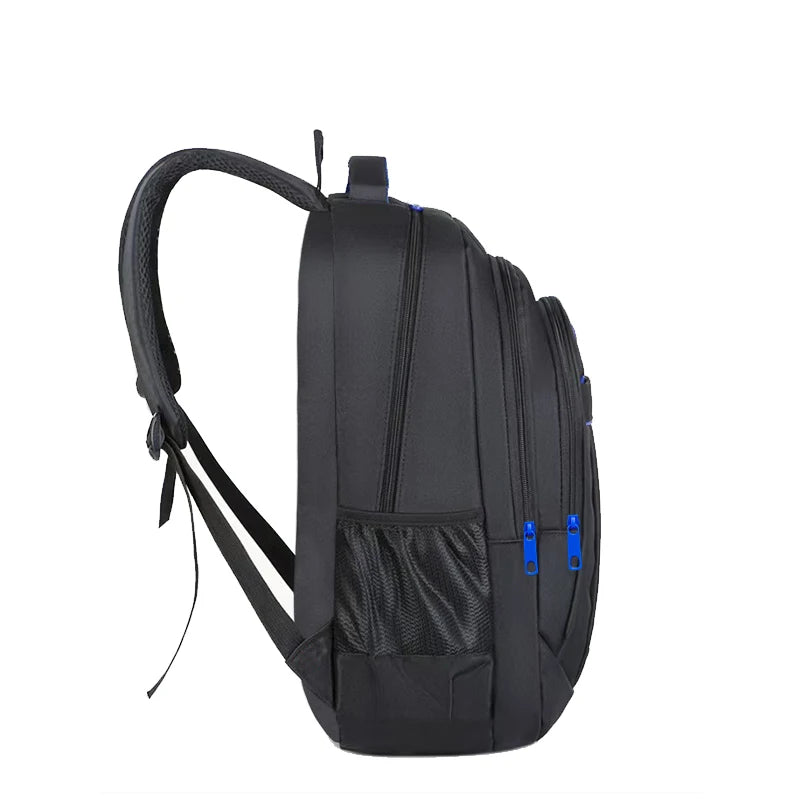Sac à dos laptop nylon multi-poches — Bureau, coworking et déplacement