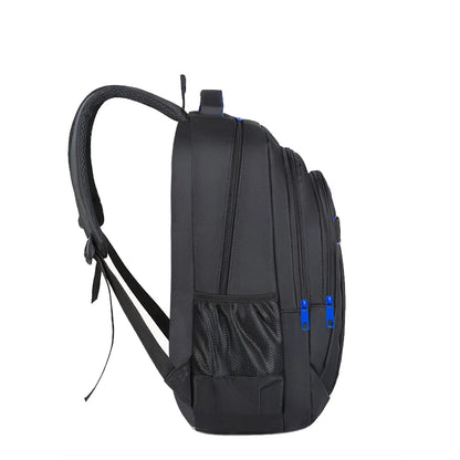 Sac à dos laptop nylon multi-poches — Bureau, coworking et déplacement