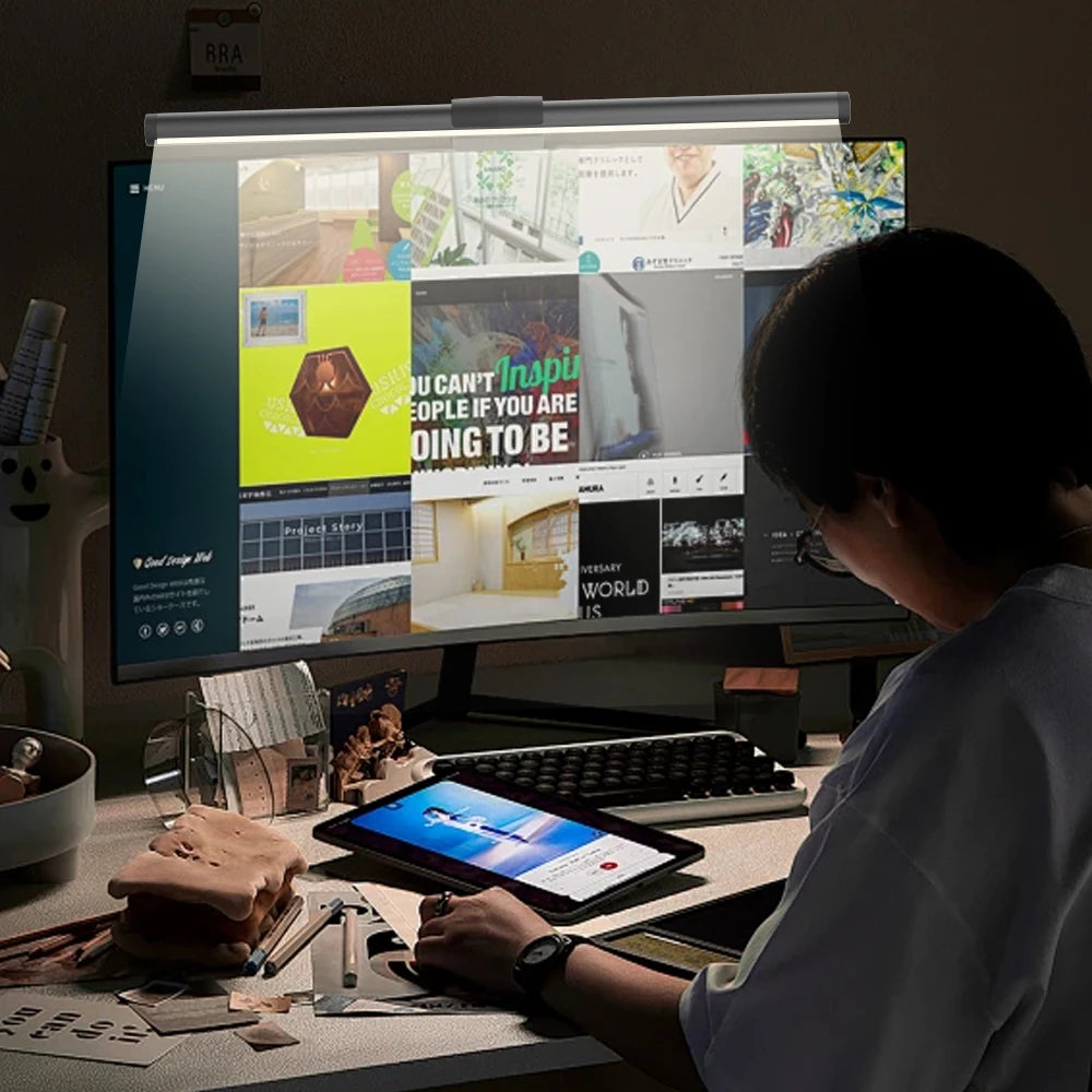 Lampe écran LED dimmable avec télécommande — Wiscolor