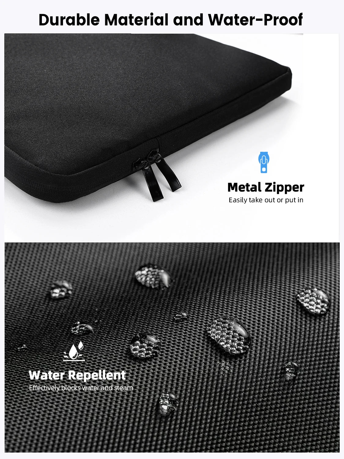 Housse laptop et moniteur portable Uperfect — Triple protection imperméable