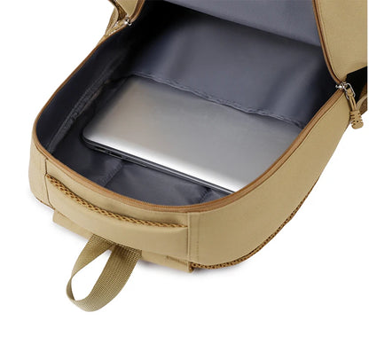 Sac à dos laptop tactique multi-compartiments — Travail, coworking et déplacement