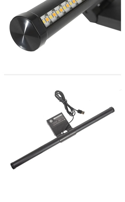 Lampe écran LED anti-reflets dimmable USB — Bureau, gaming et streaming