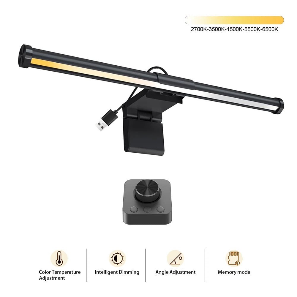 Lampe écran LED dimmable avec télécommande — Wiscolor