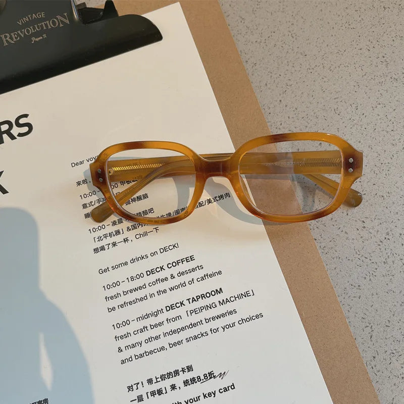 Lunettes anti-lumière bleue monture carrée — Protection yeux écran