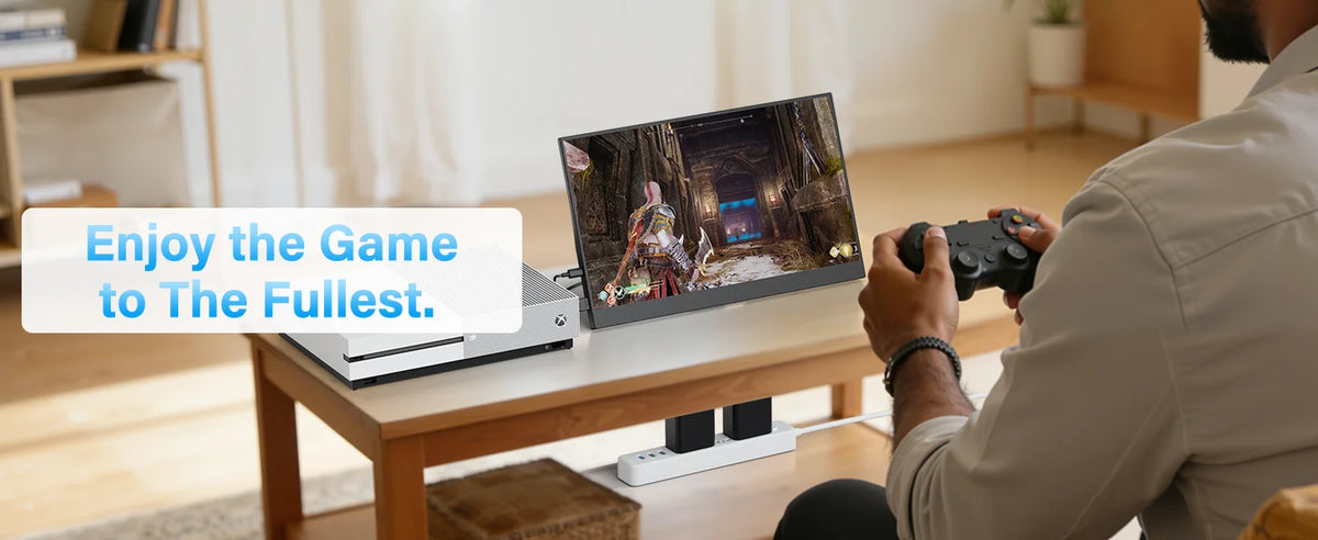 Moniteur portable 15,6" Full HD IPS — Amoudo