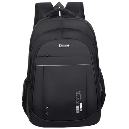 Sac à dos laptop nylon multi-poches — Bureau, coworking et déplacement