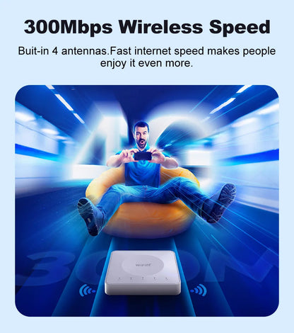 Routeur 4G LTE WiFi 6 — Connexion internet partout, même sans box