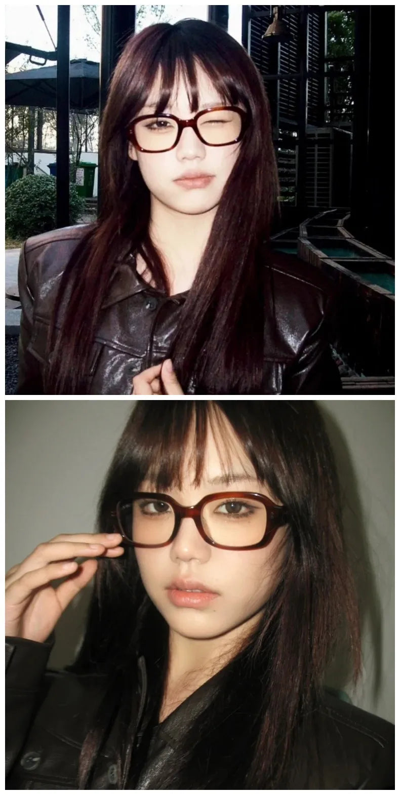 Lunettes anti-lumière bleue monture carrée — Protection yeux écran