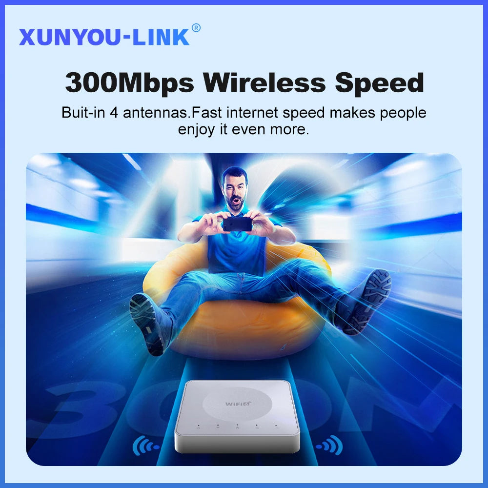 Routeur 4G LTE WiFi 6 — Connexion internet partout, même sans box