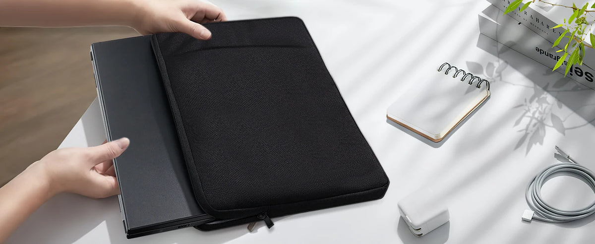 Housse laptop et moniteur portable Uperfect — Triple protection imperméable