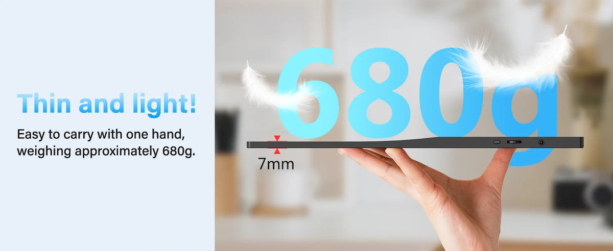 Moniteur portable 15,6" Full HD IPS — Amoudo