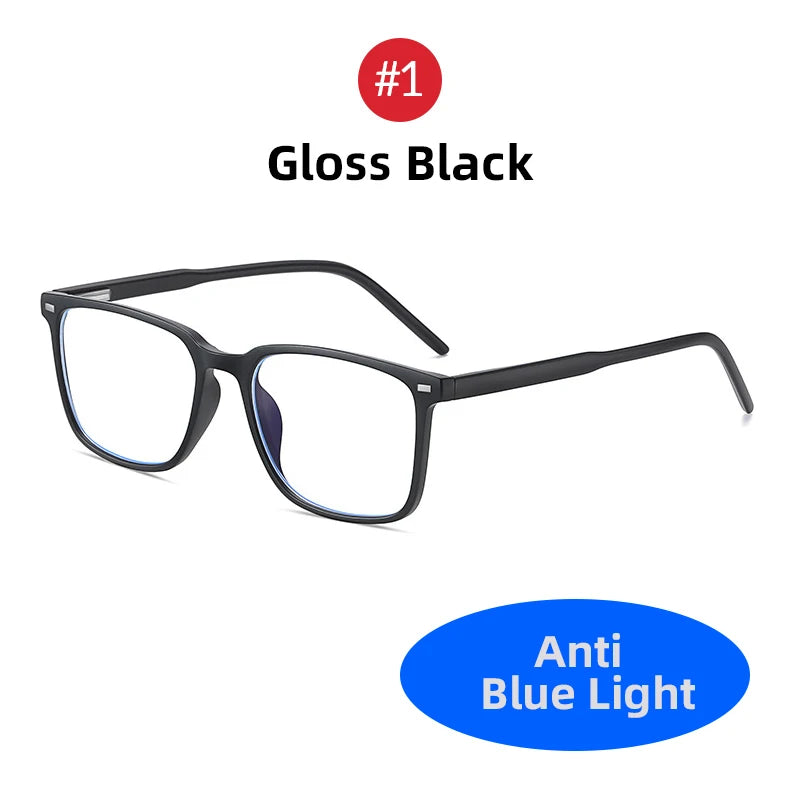 Lunettes anti-lumière bleue TR90 ultra-légères — 8 coloris