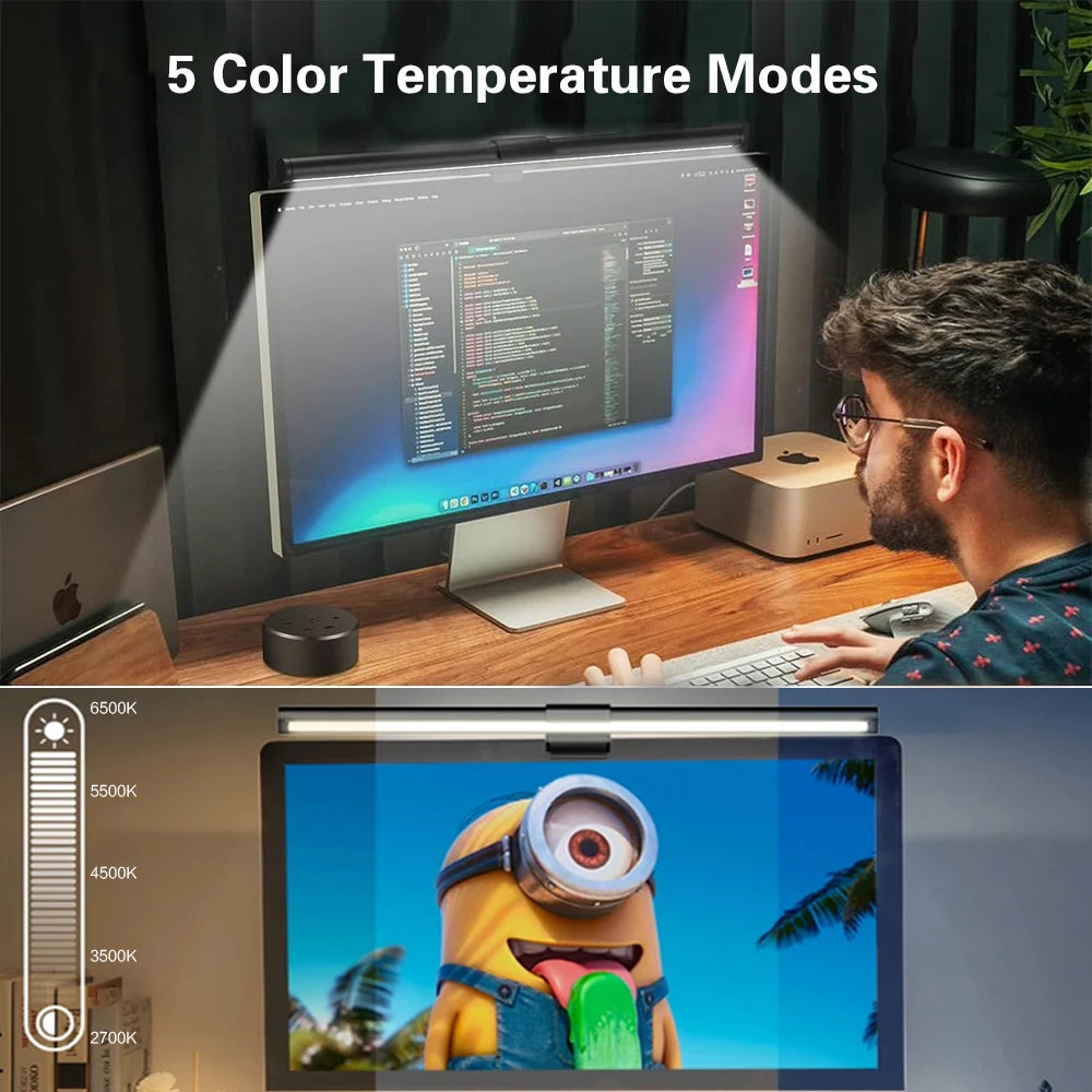 Lampe écran LED dimmable avec télécommande — Wiscolor