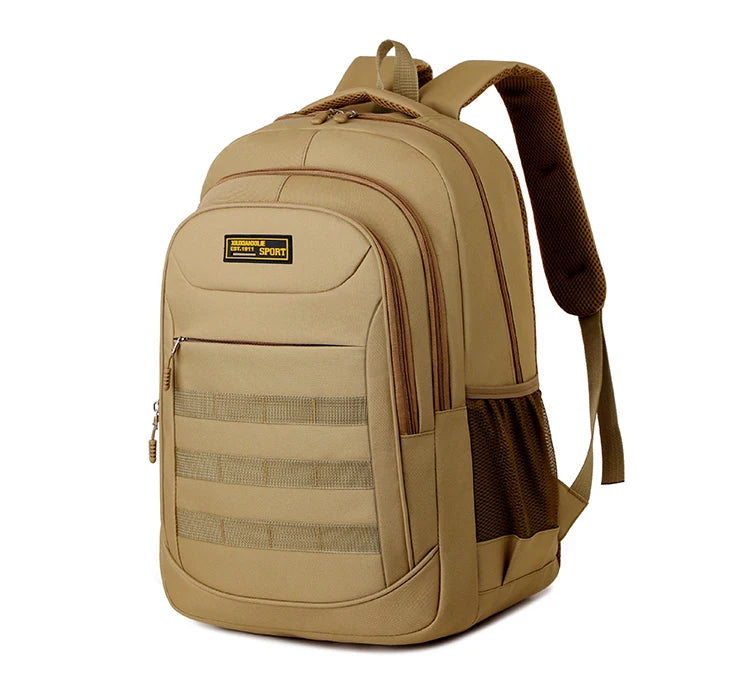 Sac à dos laptop tactique multi-compartiments — Travail, coworking et déplacement