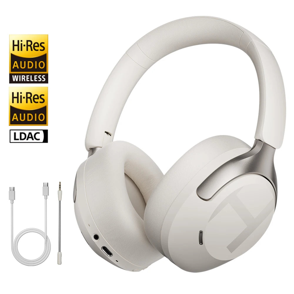 Casque sans fil over-ear ANC 50dB — Bluetooth 6.0 · 90h · LDAC Hi-Res