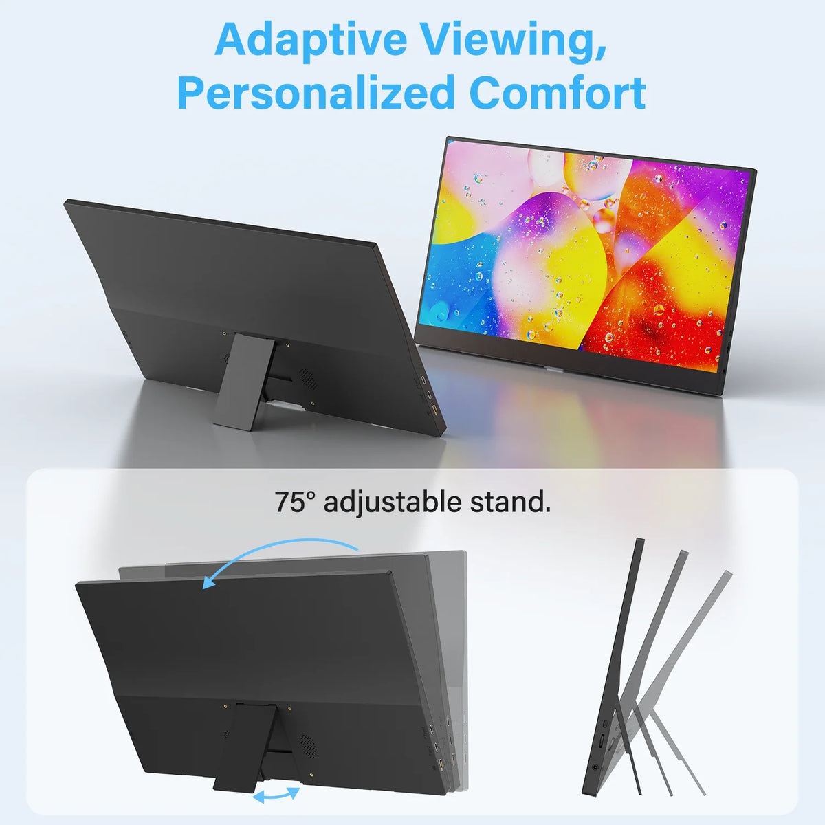 Moniteur portable 15,6" Full HD IPS — Amoudo