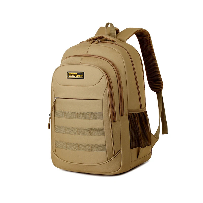 Sac à dos laptop tactique multi-compartiments — Travail, coworking et déplacement