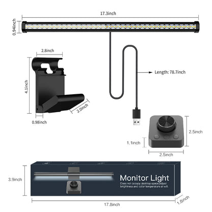 Lampe écran LED dimmable avec télécommande — Wiscolor
