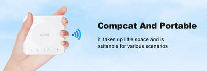 Routeur 4G LTE WiFi 6 — Connexion internet partout, même sans box
