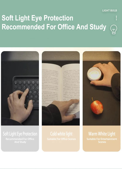 Lampe écran LED anti-reflets dimmable USB — Bureau, gaming et streaming