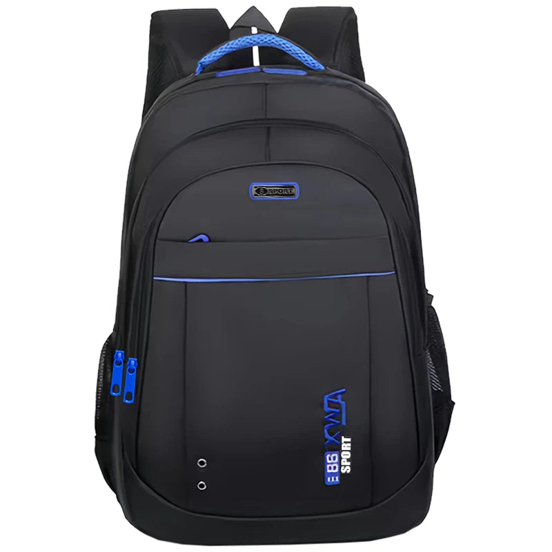 Sac à dos laptop nylon multi-poches — Bureau, coworking et déplacement