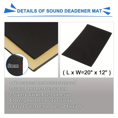 Self Adhesive Foam Rubber Sheet Neoprene Sponge Roll for Soundproofing Washers Crafts and Cosplay Projects Easy Cut Versatile