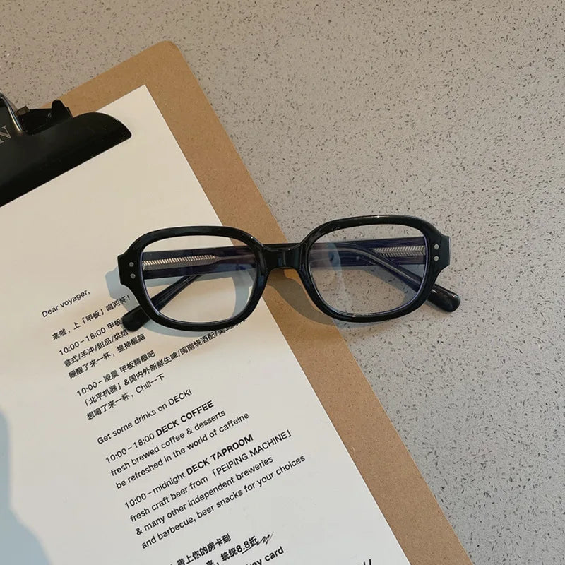Lunettes anti-lumière bleue monture carrée — Protection yeux écran