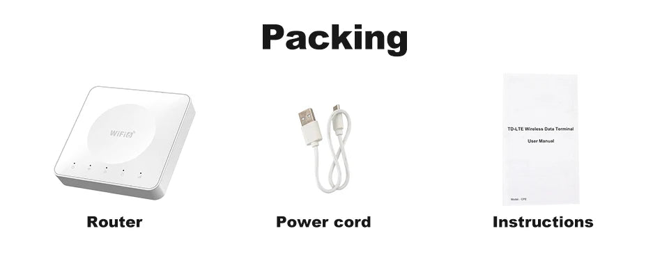 Routeur 4G LTE WiFi 6 — Connexion internet partout, même sans box